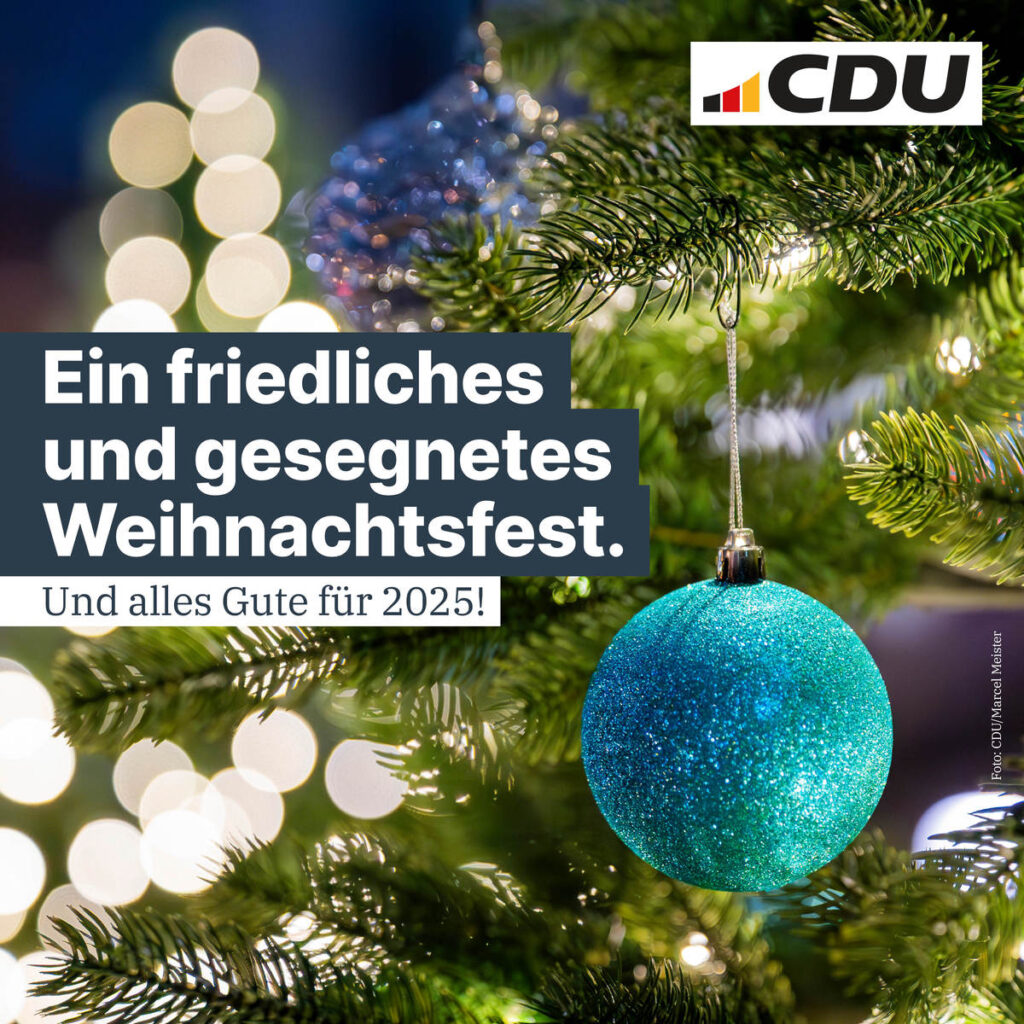 Frohe Weihnachten & einen guten Start in 2025!