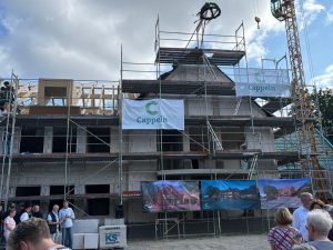 Richtfest: Das Rathaus/Dorfgemeinschaftshaus nimmt Formen an!