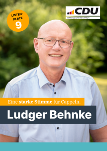 Heute stellen wir euch Ludger Behnke aus Cappeln vor!
