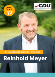 Heute stellen wir euch Reinhold Meyer aus Bokel vor!